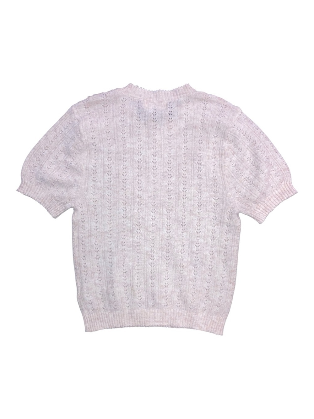 Universal Thread Light Pink Short-Sleeve Crewneck Sweater - Picture 3 of 4